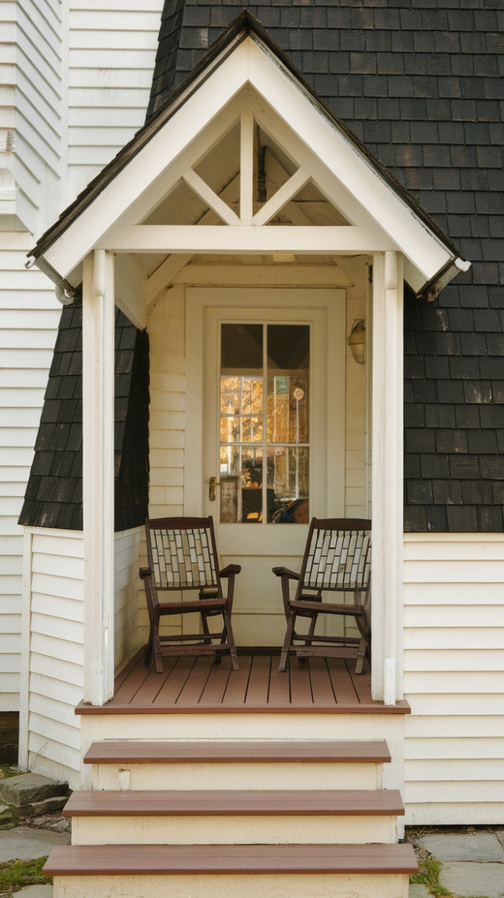 Charming Compact Porch for Cozy Outdoor Retreat