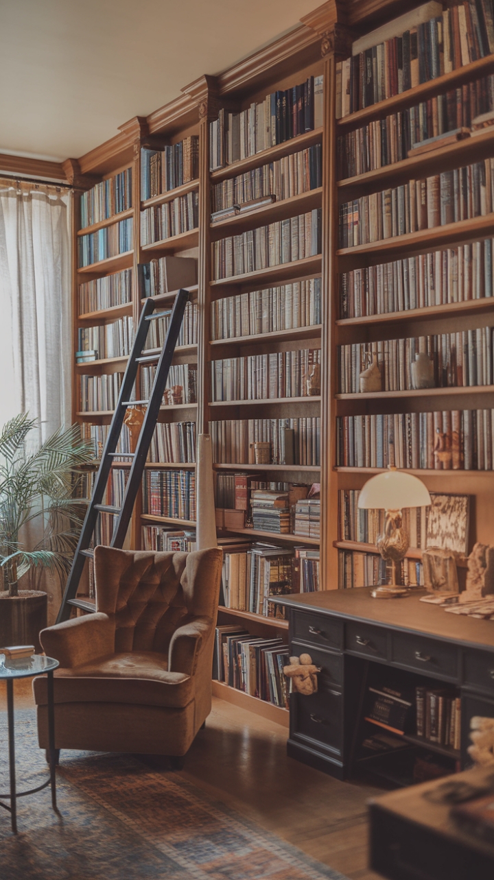 Cozy Corners: A Dreamy Home Library for Lost Moments