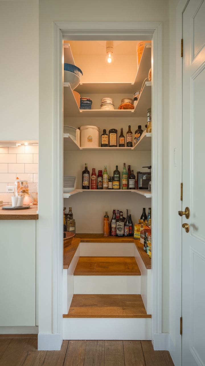 Cozy Wooden Flooring Complements Stylish Organization