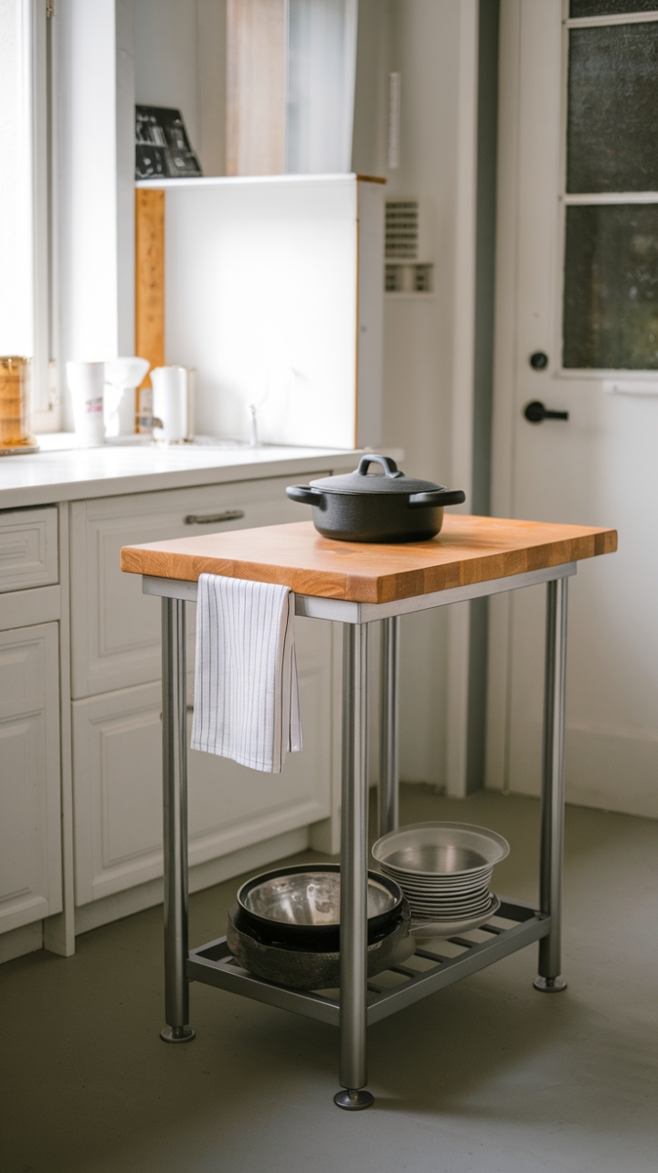 Chic and Compact: Stylish Kitchen Islands for Small Spaces