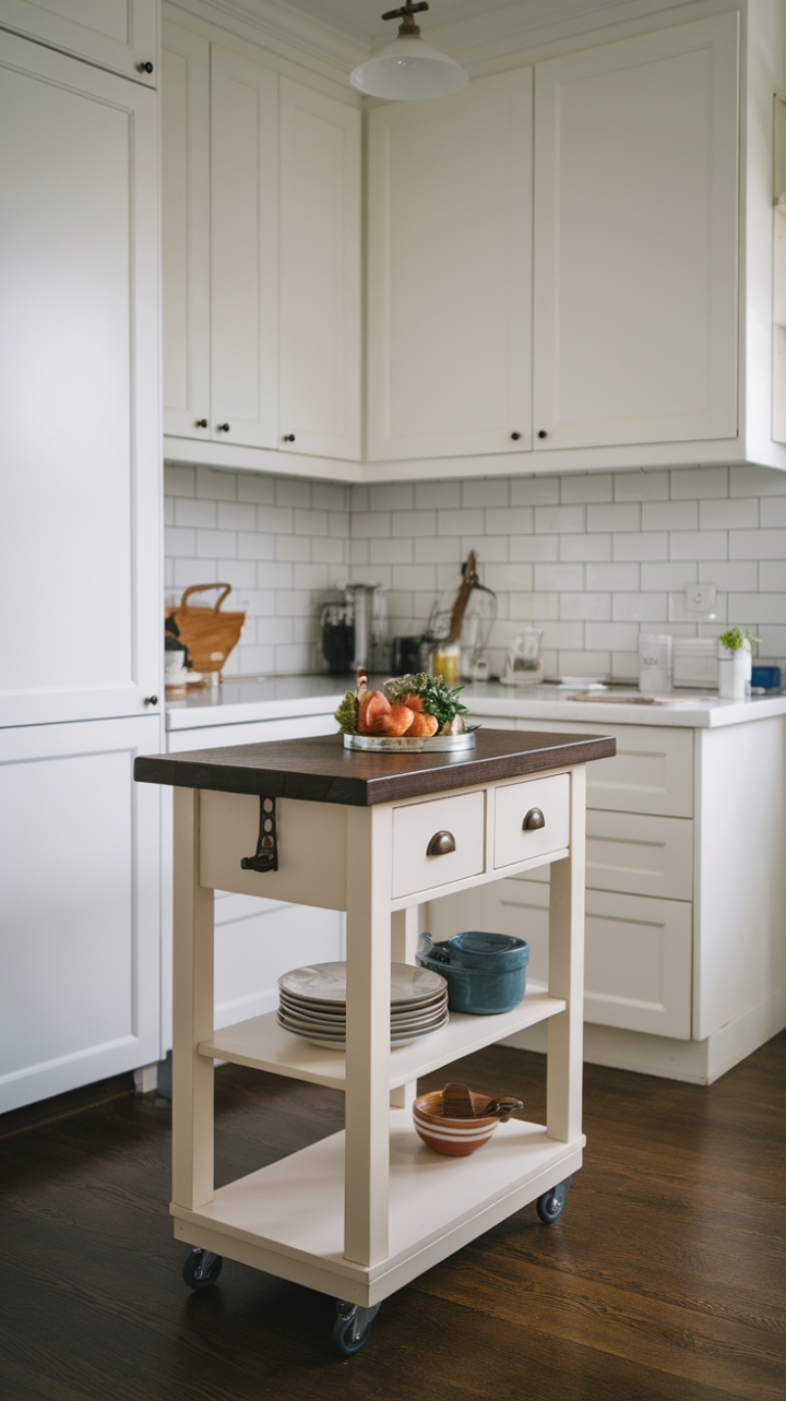 Versatile Portable Kitchen Island for Style and Function