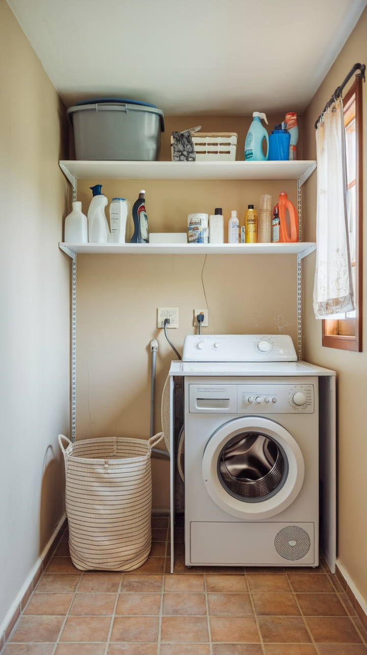 Smart Space: Stylish Solutions for Small Laundry Nooks