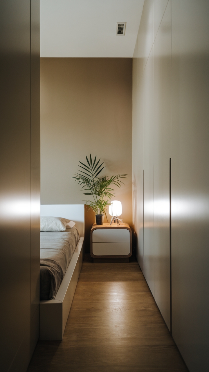 Minimalist Elegance: A Cozy, Contemporary Bedroom Design