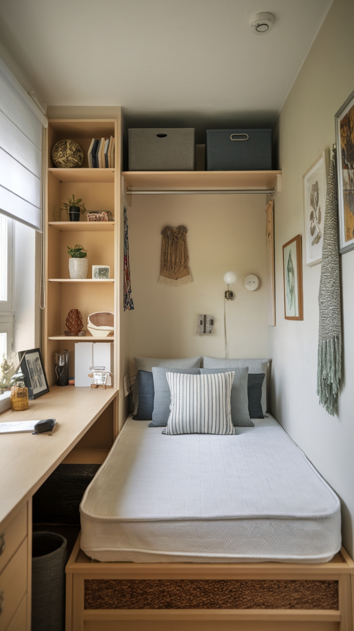 Smart Style: Tiny Bedroom with Big Impact