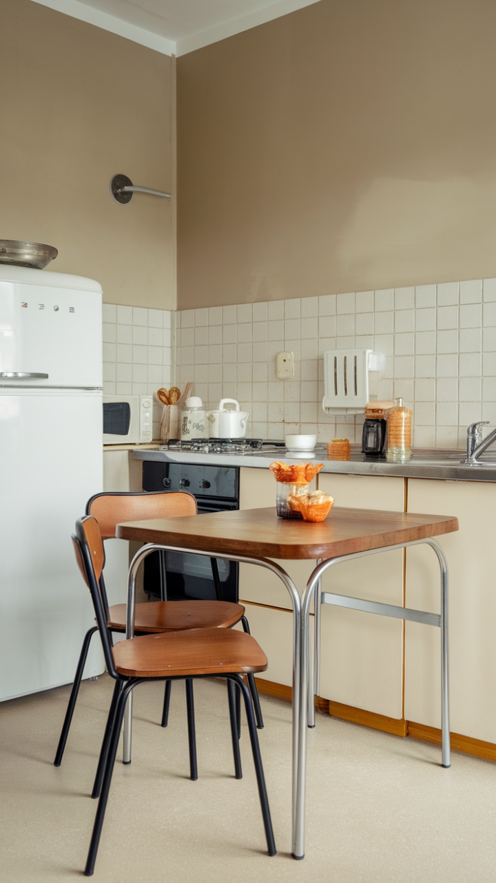 Stylish Compact Dining Solution for Small Kitchens