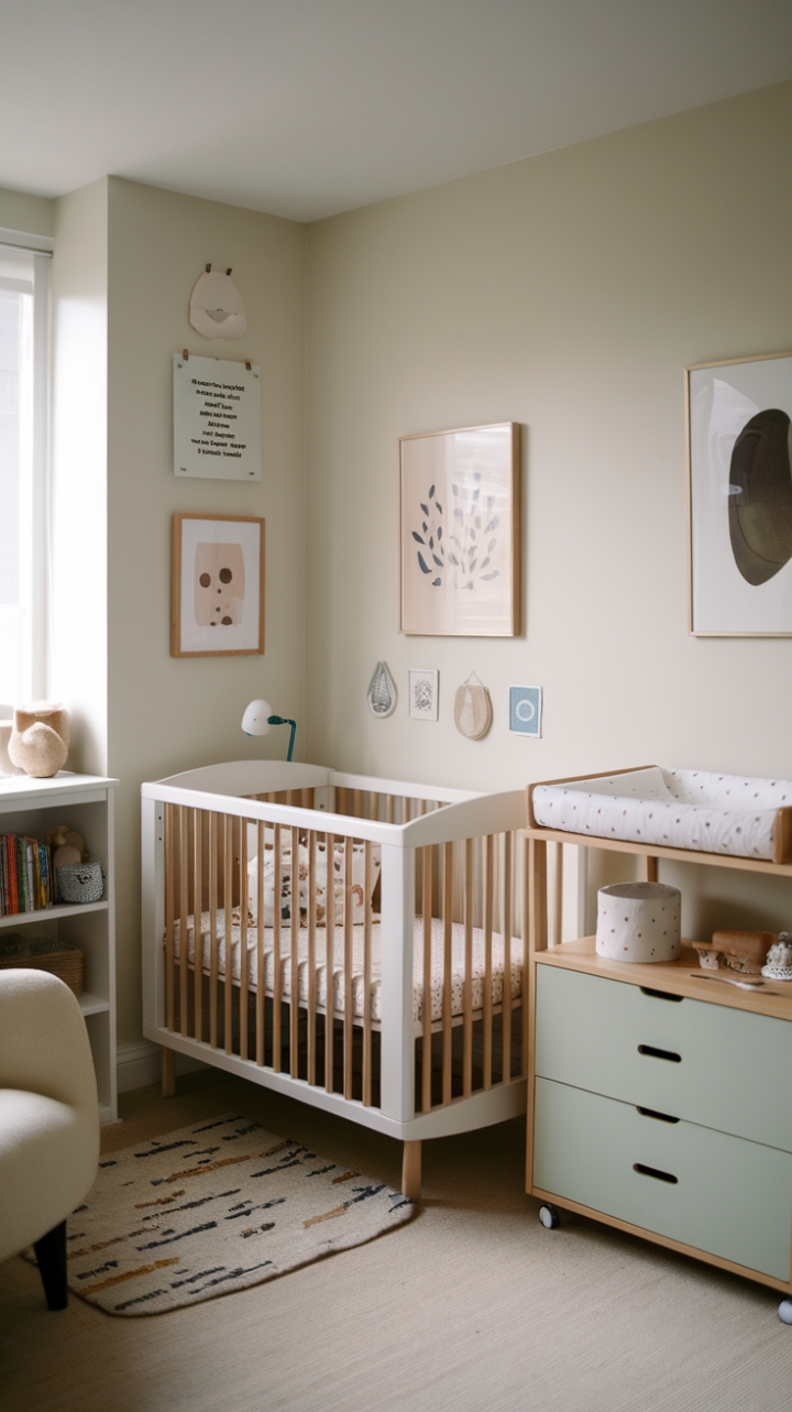Charming Compact Nursery for Style and Comfort