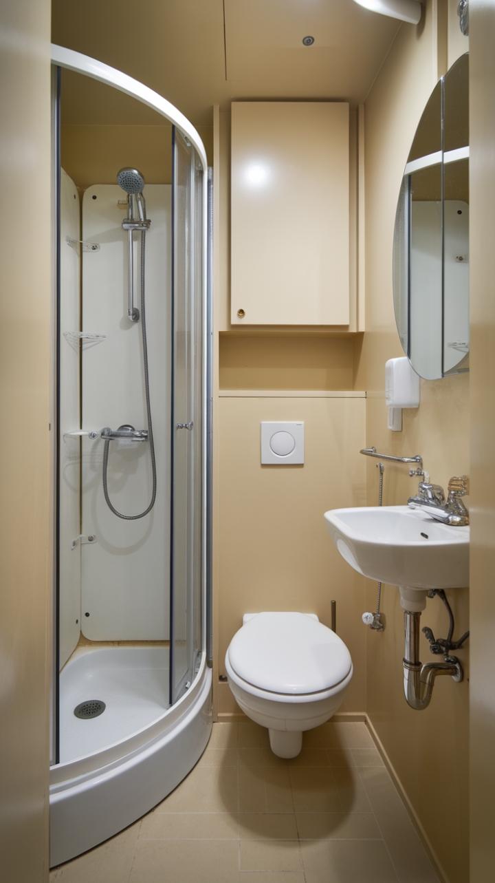 Small Space, Big Style: Clever Design in a Compact Bathroom