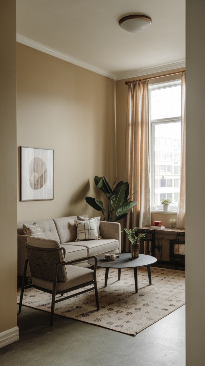 Open and Airy: Maximizing Style in a Compact Living Space