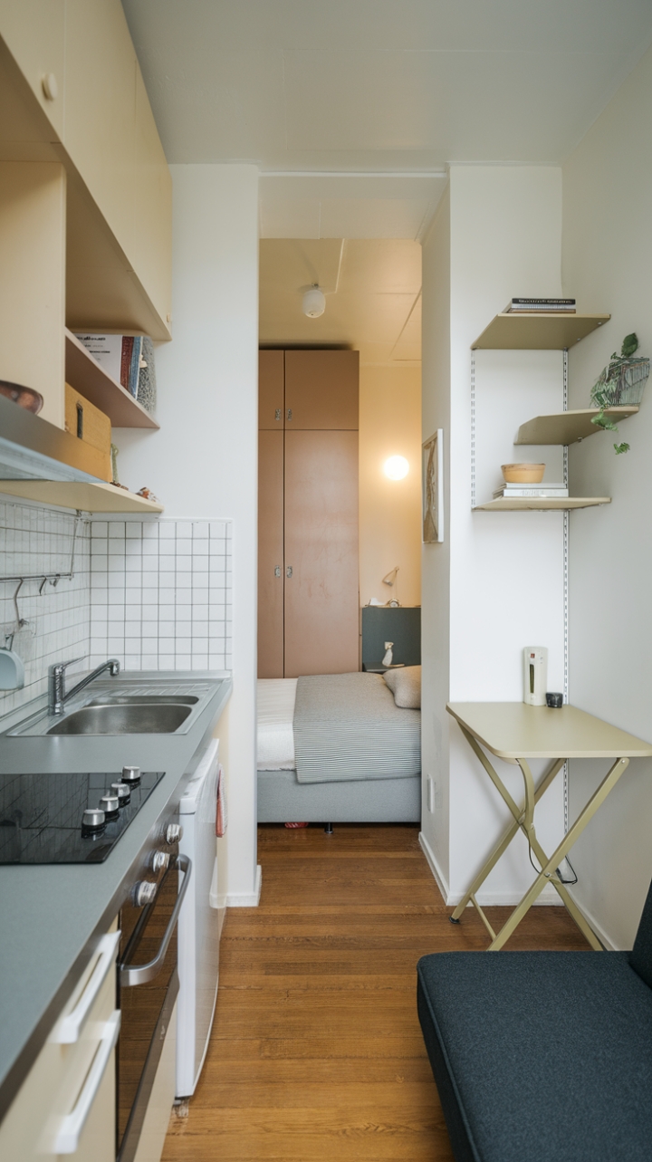 Smart Small Space: Style and Function in a Thoughtfully Designed Apartment