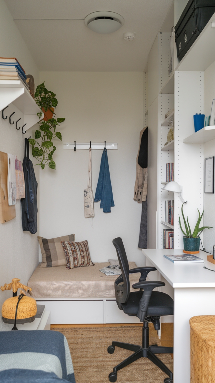 Compact Living: A Stylish and Functional Micro Apartment Space