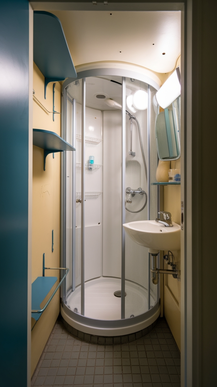 Smart Compact Shower Room Design