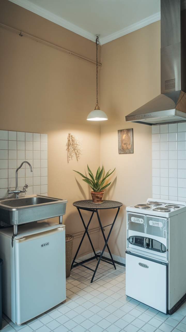 Inviting and Organized Cozy Kitchen Corner