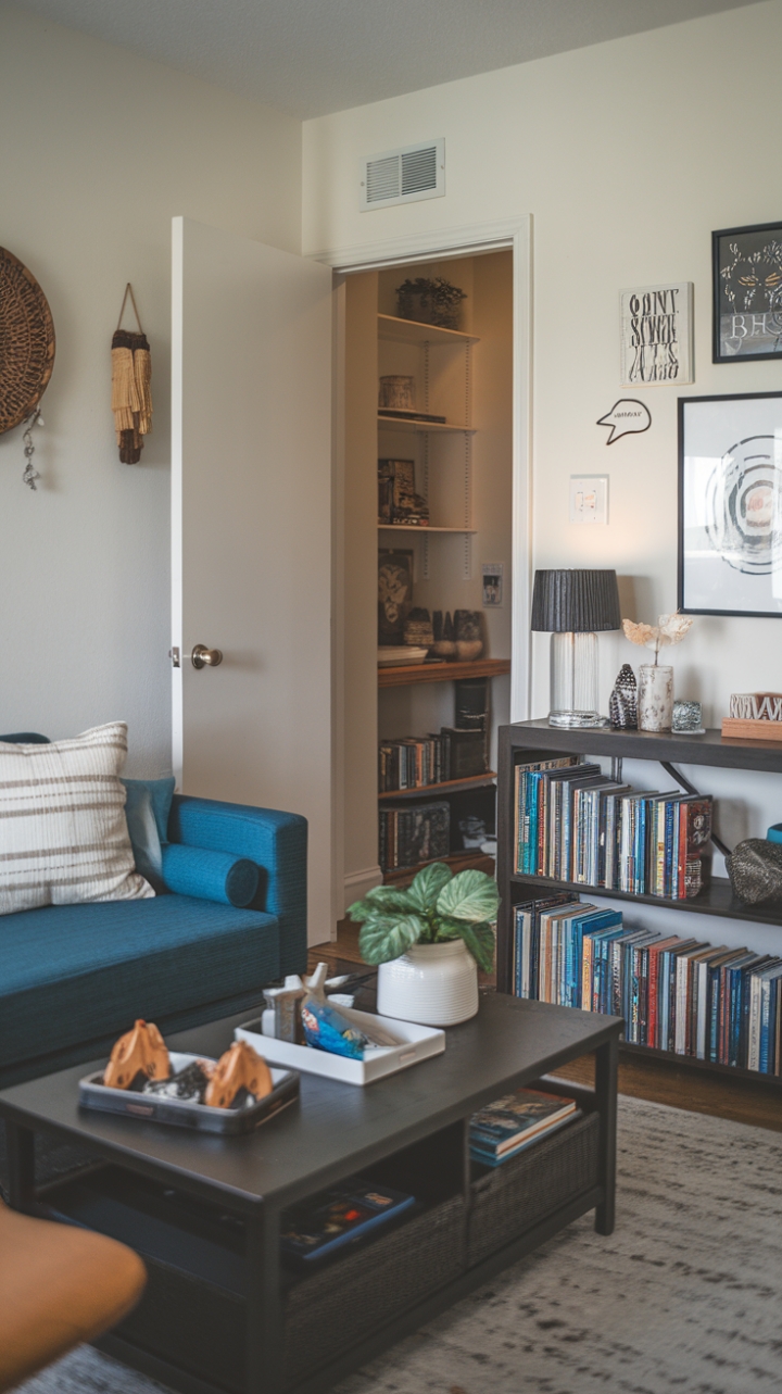 Cozy Gaming Corner with Elegant Touches and Greenery
