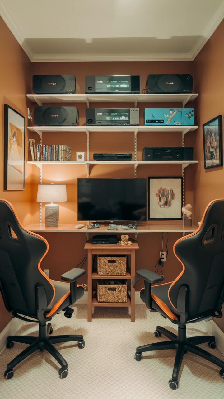Chic Compact Game Nook for Ultimate Fun
