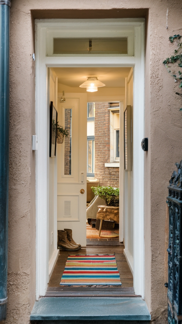 Smart Space: Stylish Solutions for Narrow Apartment Entrances