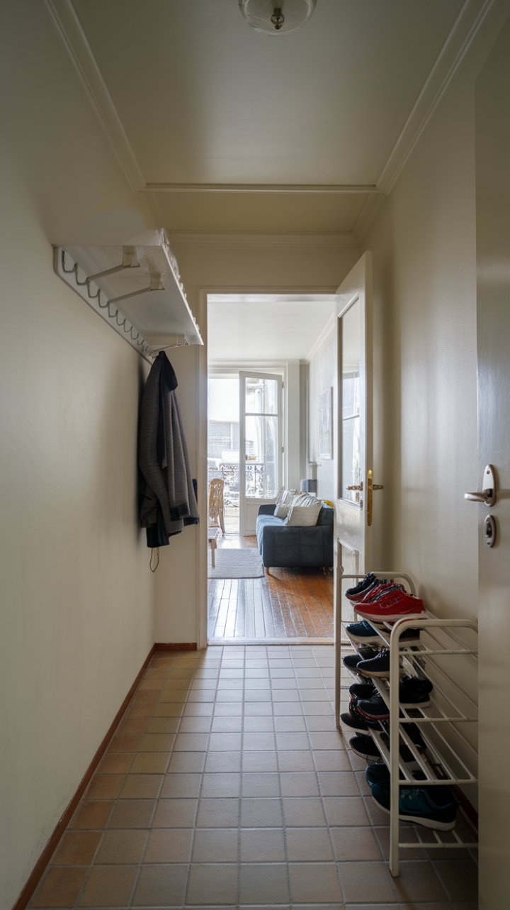 Bright and Durable Entryway with Efficient Storage