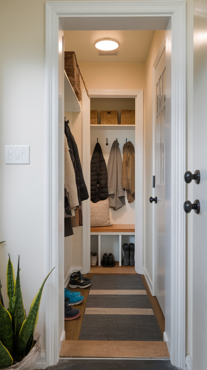 Efficient Entryway: Maximizing Style in a Compact Space