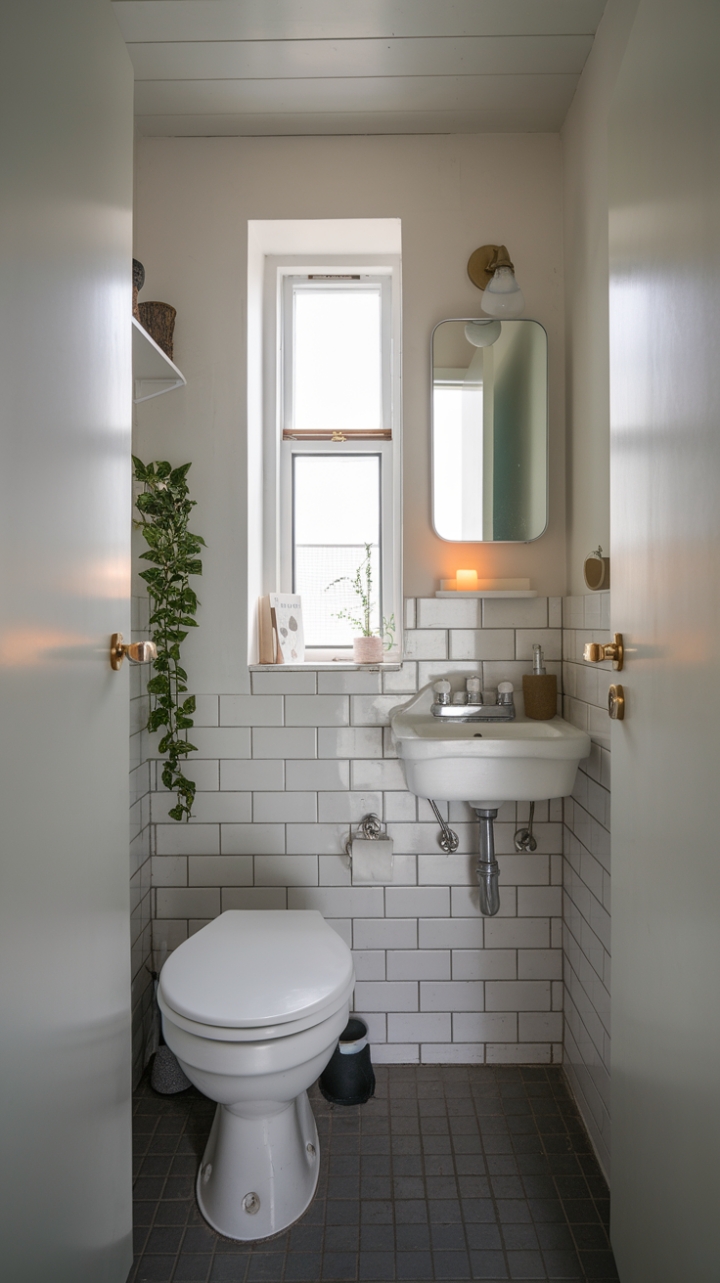 Chic and Clever: Small Bathroom, Big Style