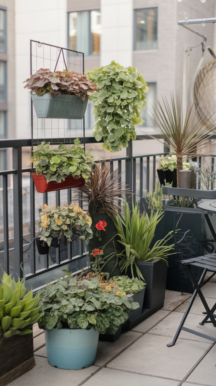 City Serenity: Lush Balcony Escape