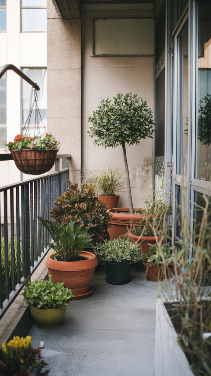 Urban Oasis: A Vibrant Balcony Garden