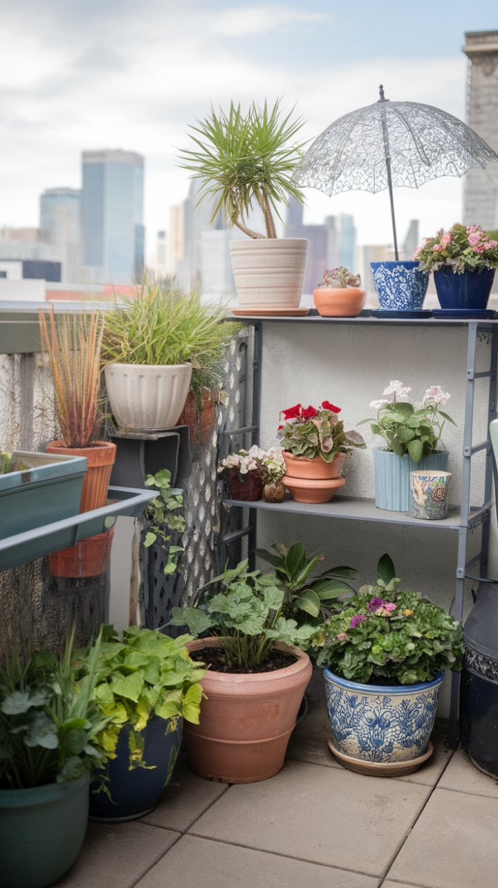 Vertical Greenery: Maximize Small Spaces with Stylish Shelving