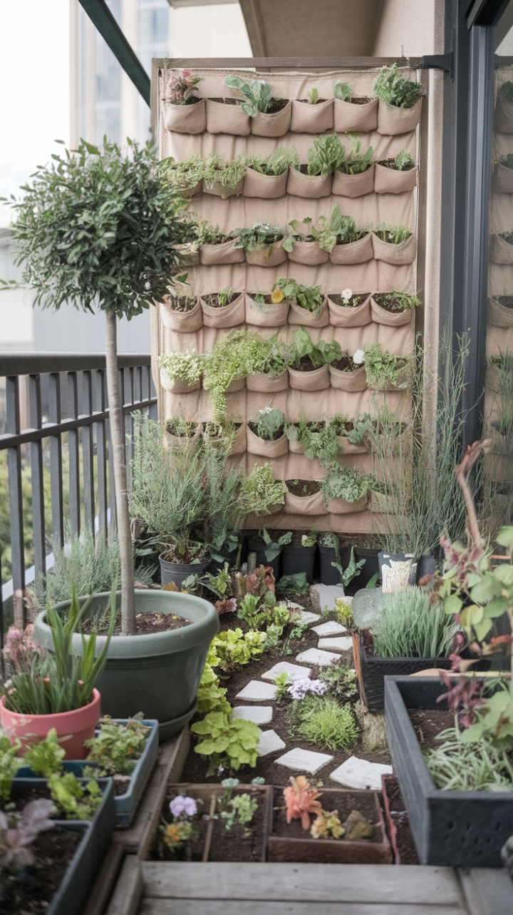 Urban Oasis: A Cozy Balcony Garden Retreat