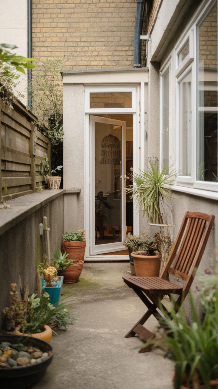 Serene Small Back Patio Retreat