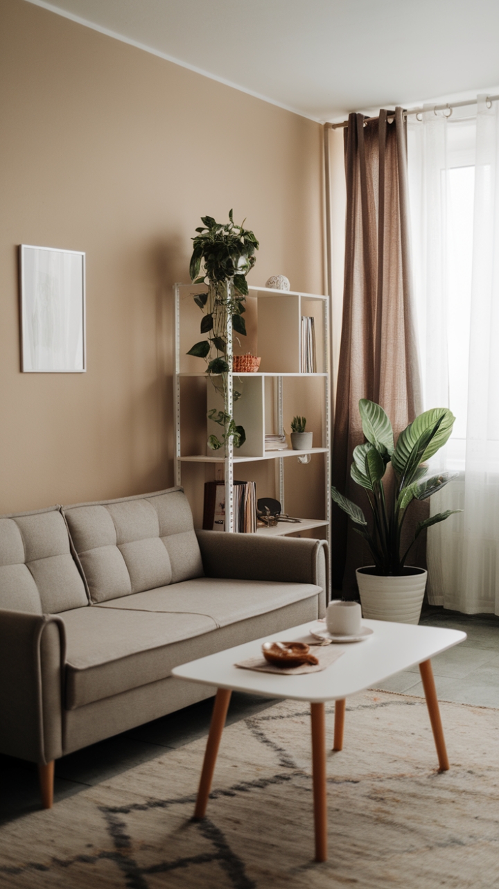 Cozy Elegance: Maximizing Function and Style in a Small Space