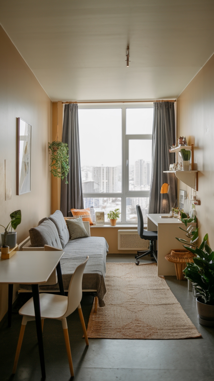 Small Space, Big Style: Clever Design Maximizes Studio Living