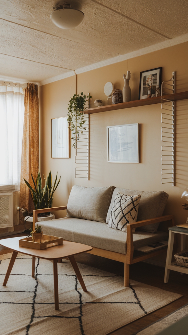Small Space, Big Style: A Studio Living Room That Maximizes Every Inch