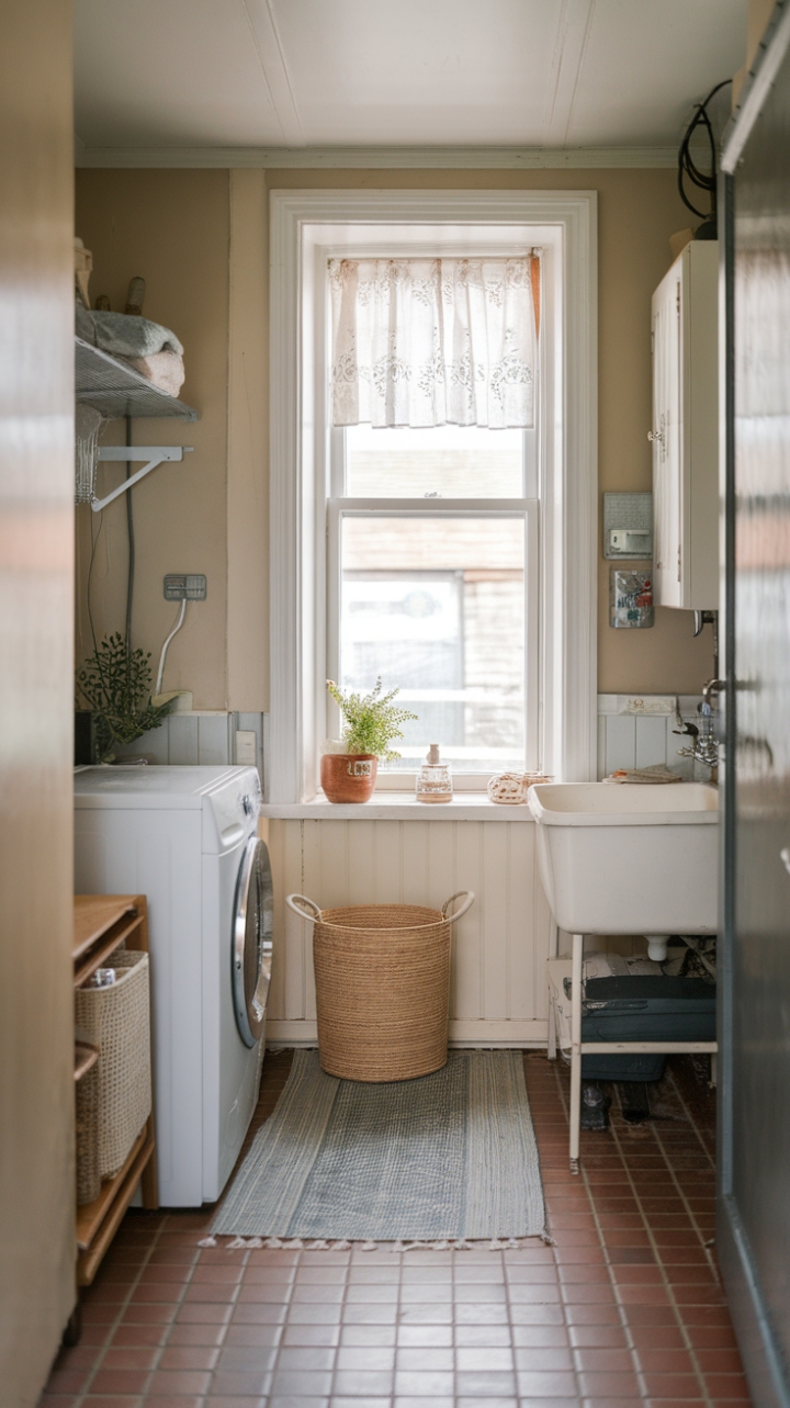 Chic and Clever: Transforming the Laundry Room