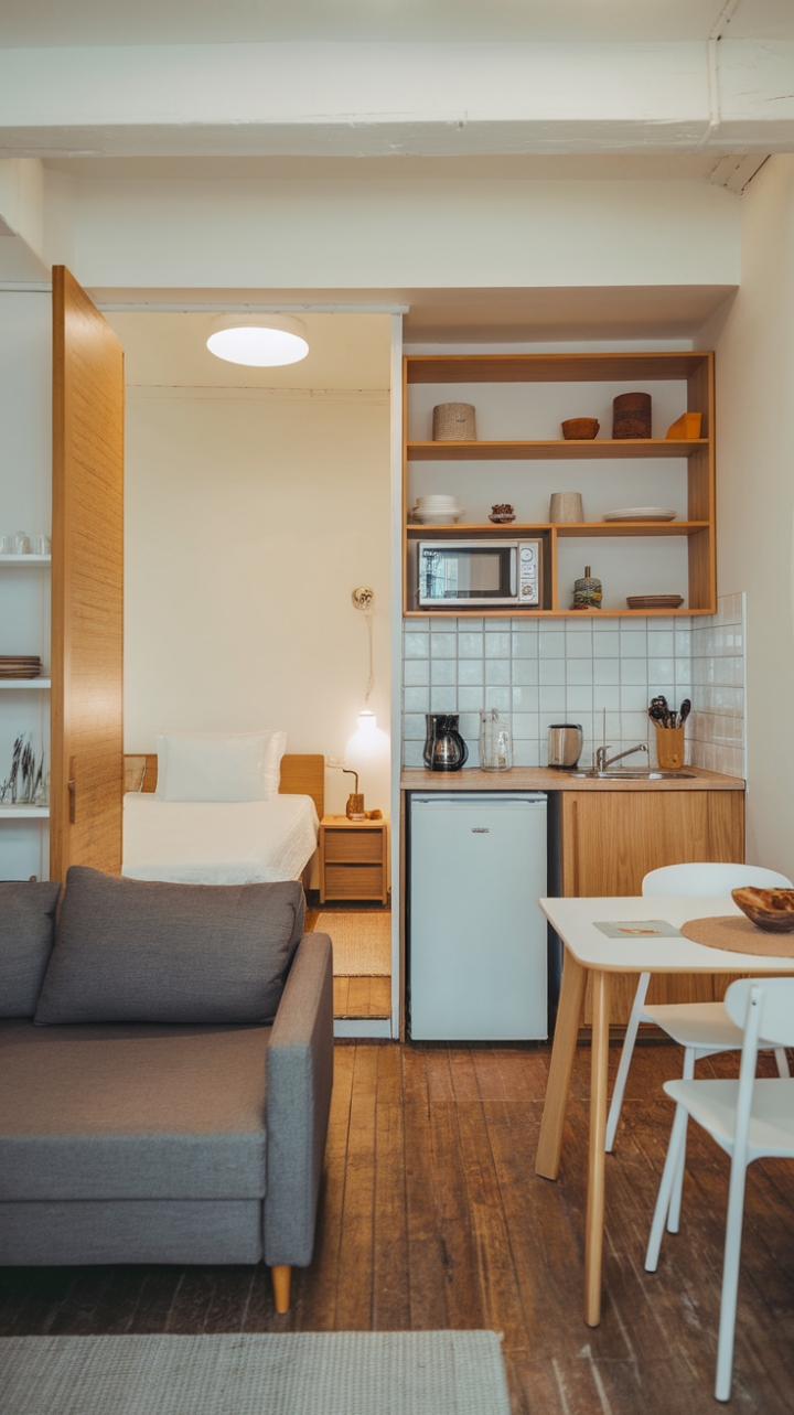 Urban Oasis: Maximizing Space with Warm Elegance