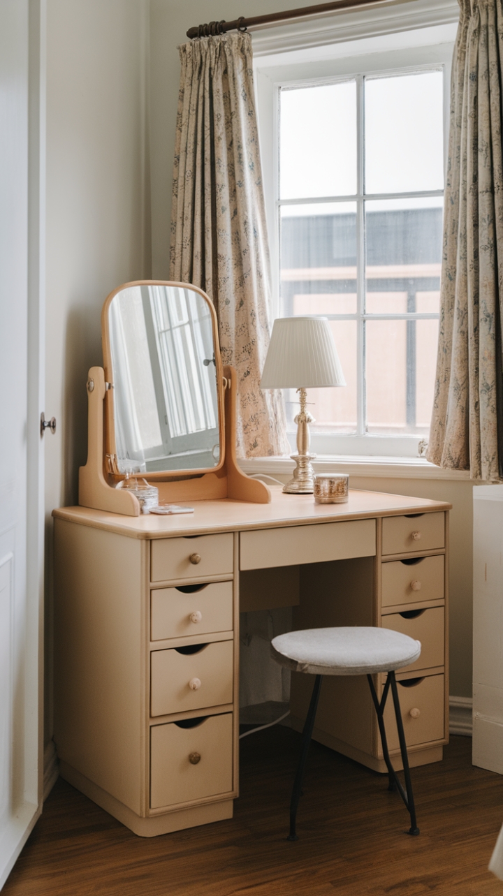 Charming Compact Vanity for Style and Function