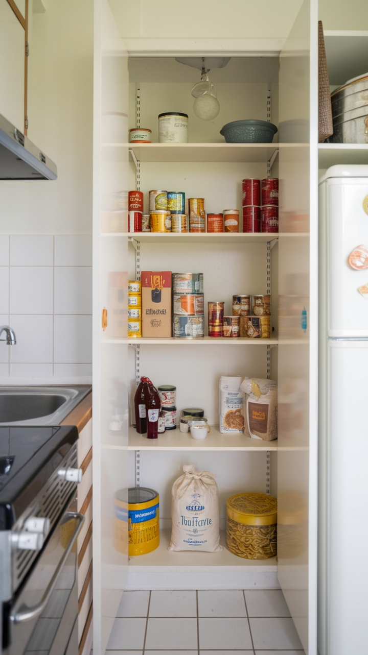 Chic Pantry Design Enhances Kitchen Functionality