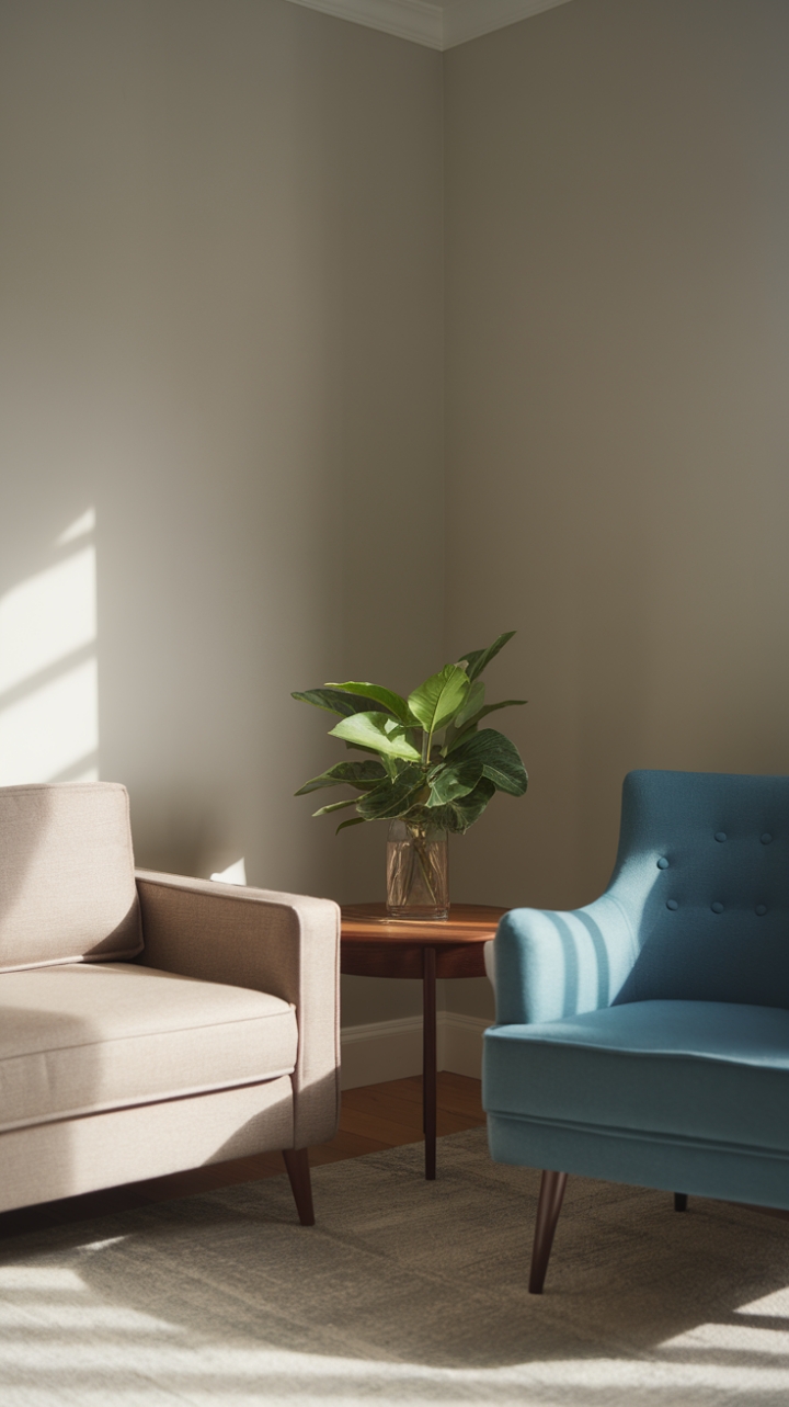 Warmth and Style in a Compact Living Space