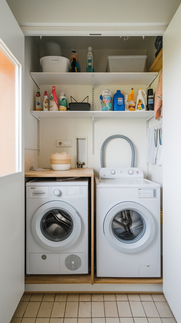 Smart Small-Space Laundry Room Design