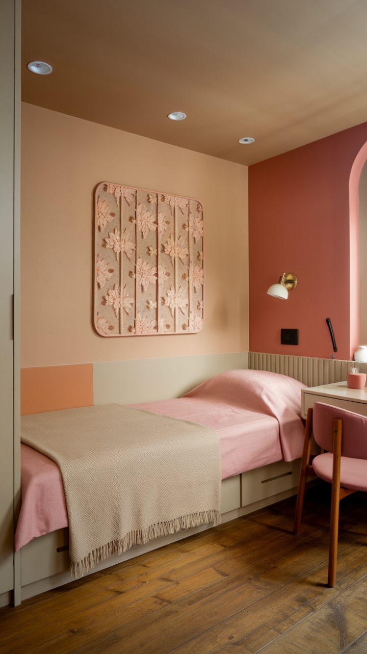Cozy Haven with Soft Hues and Thoughtful Details
