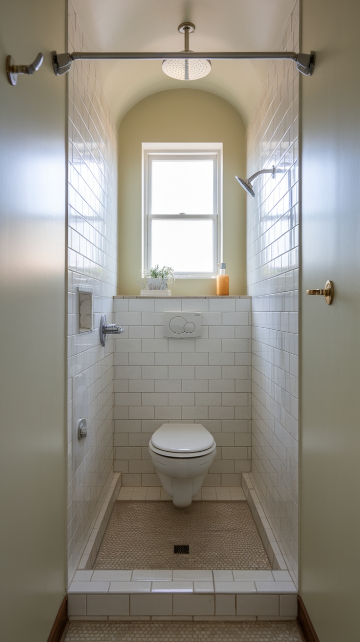 Smart Space-Saving Full Bath Design