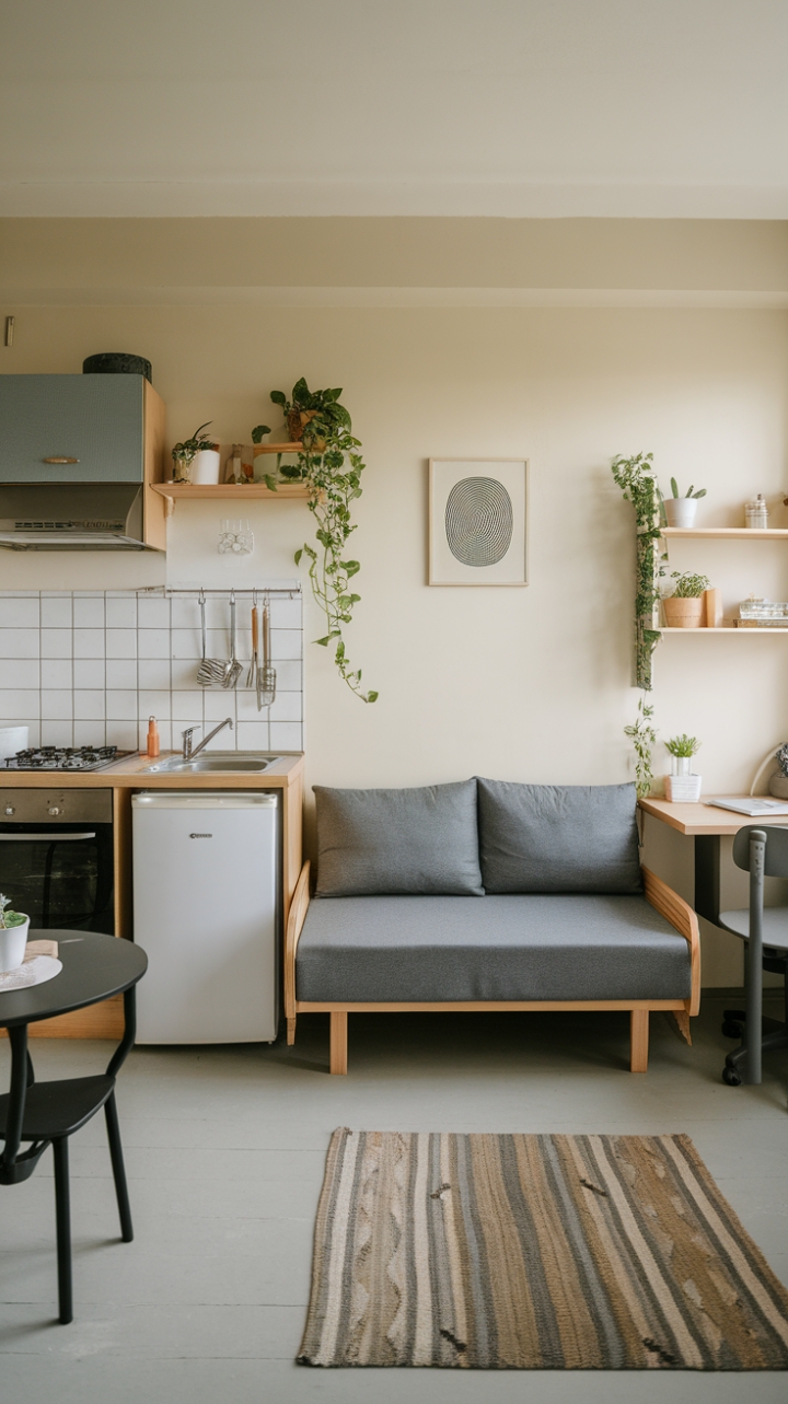 Small Space, Big Style: A Studio's Clever Design