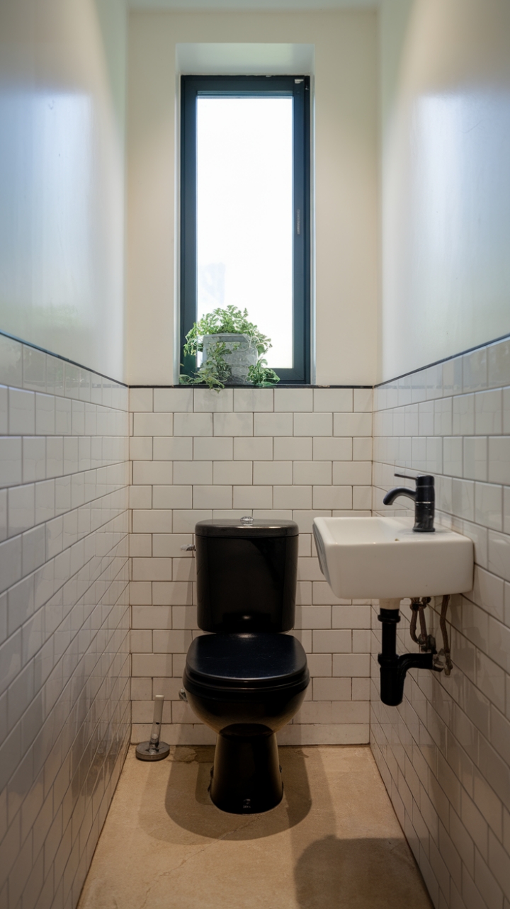 Chic Minimalism: How Black, White, and Green Transform Tiny Spaces