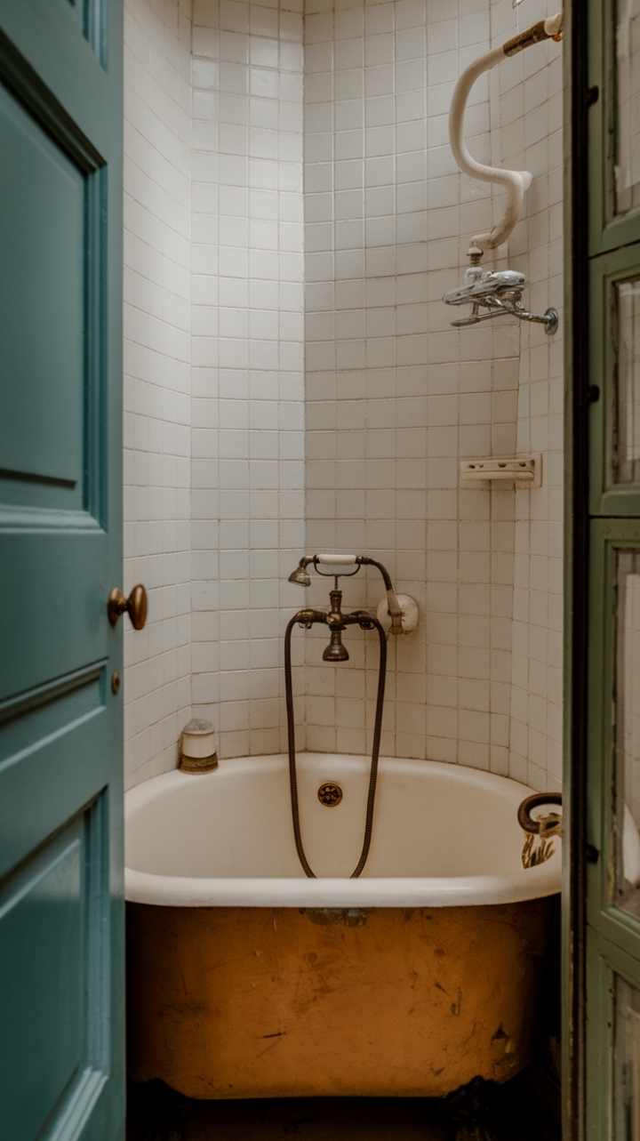 Charming Vintage Bathroom with Heritage Elegance