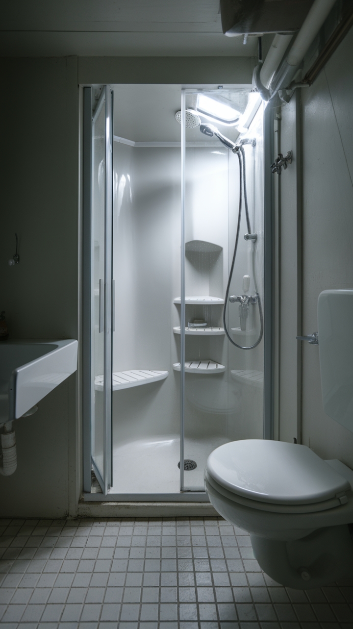 Smart Compact Shower Design for Modern Spaces