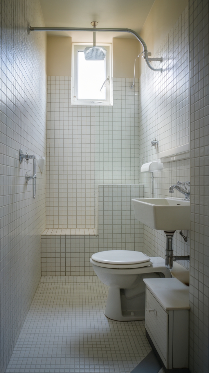 Smart Compact Shower Room Design