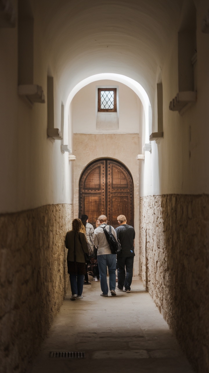 Rustic Corridor of Secrets