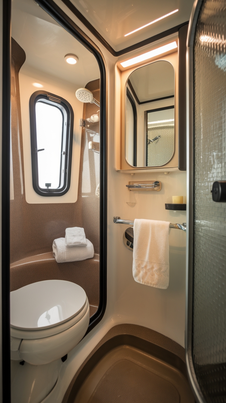Smart and Inviting Small Bathroom Design