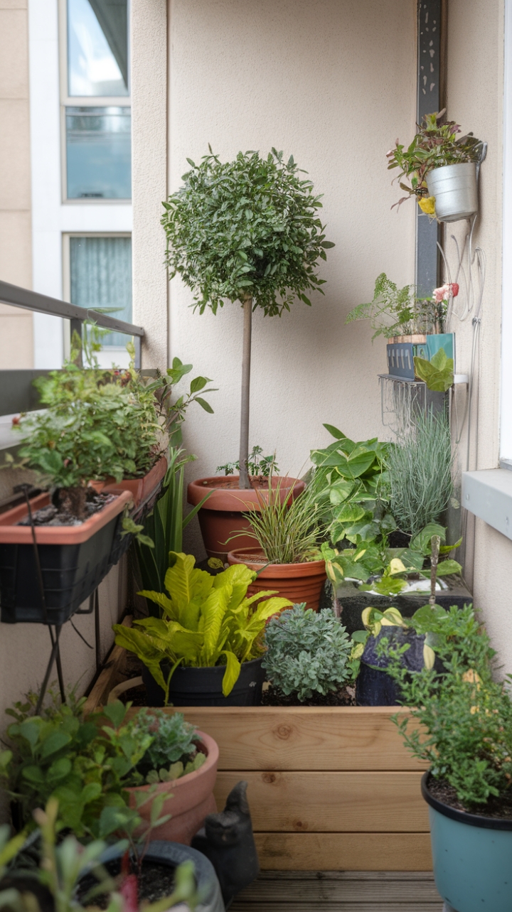 Compact Container Garden: Transforming Tiny Spaces into Verdant Retreat