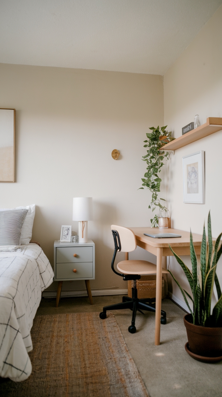 Serene Simplicity: A Minimalist Bedroom Retreat