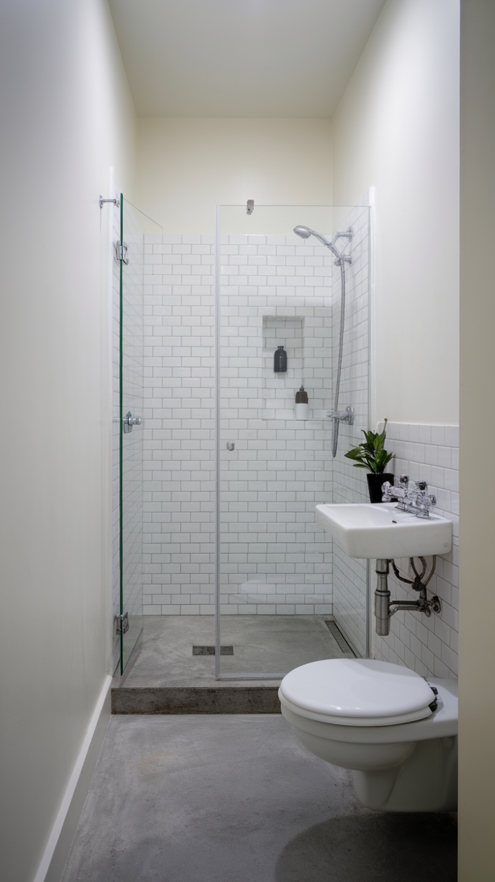 Modern Minimalist Small Bathroom Design